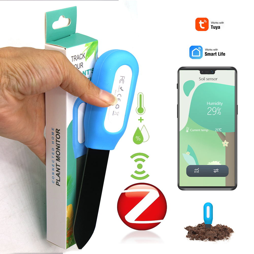 Smart Home Device - مستشعر التربة زيجبي الذكي للمنزل والحديقة
