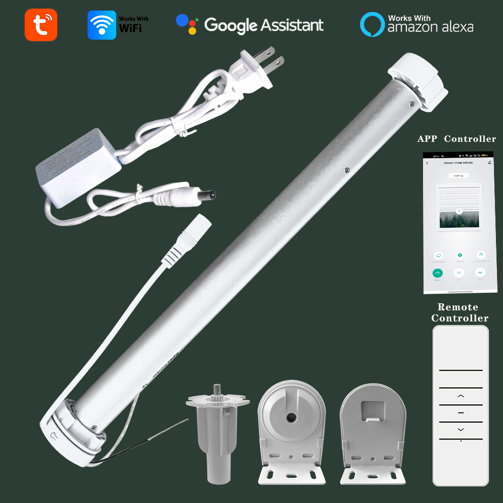 Smart Home Blinds - محرك ستائر دوارة ذكي صغير يعمل