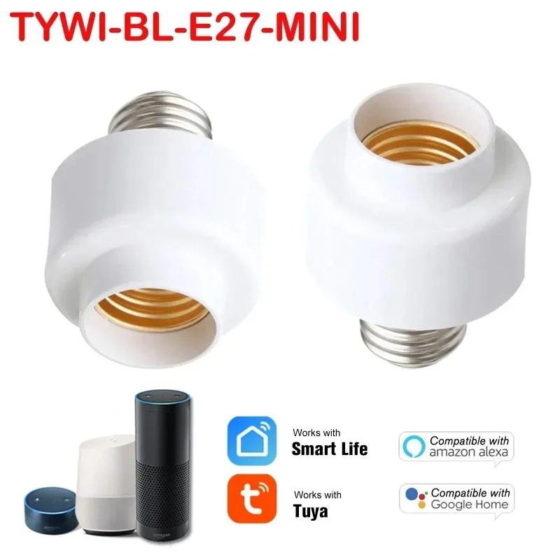 Voice Control Light Bulb - Tuya WIiFi BL E27 المقبس حامل