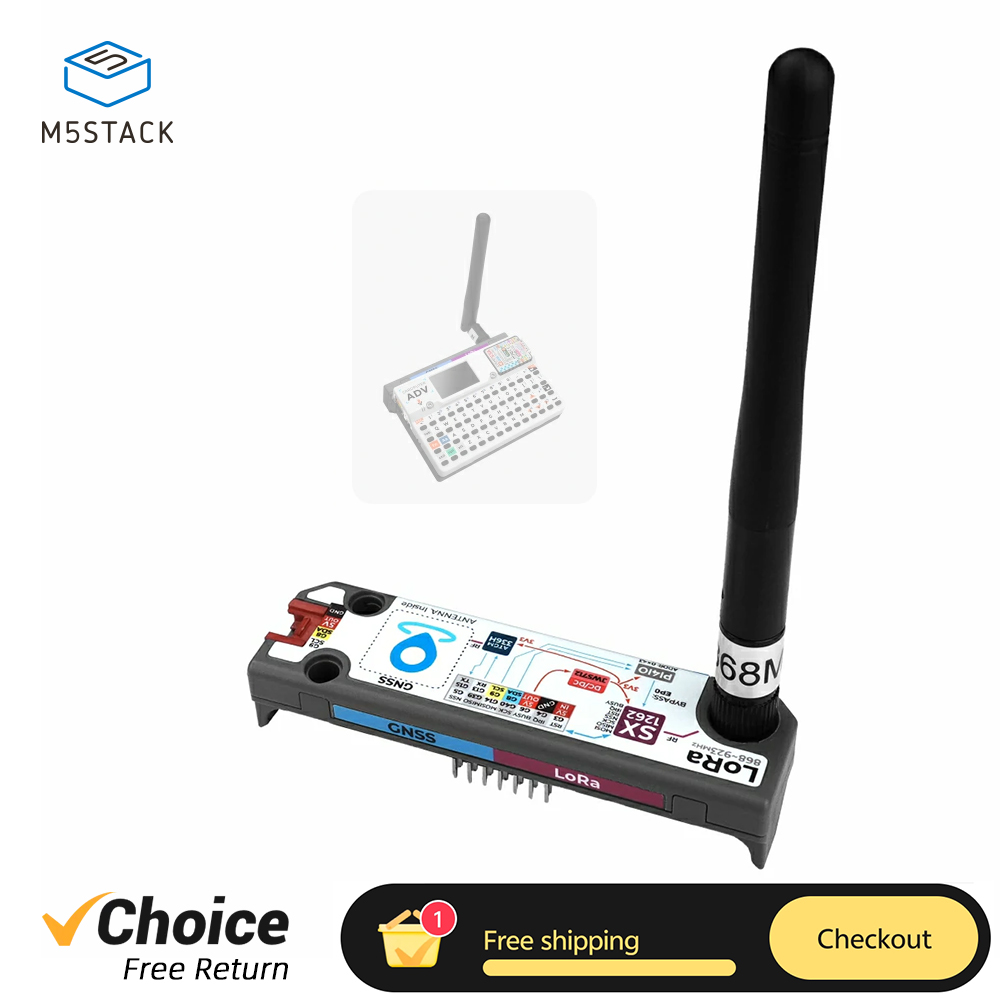 Smart Home Automation - غطاء M5Stack LoRa-1262 لوحدة Cardputer Adv
