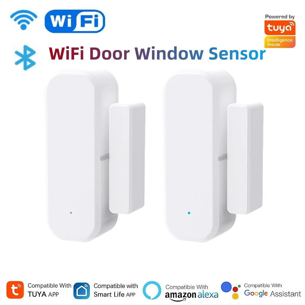 Smart Home Security System - جهاز استشعار ذكي للأبواب والنوافذ يعمل