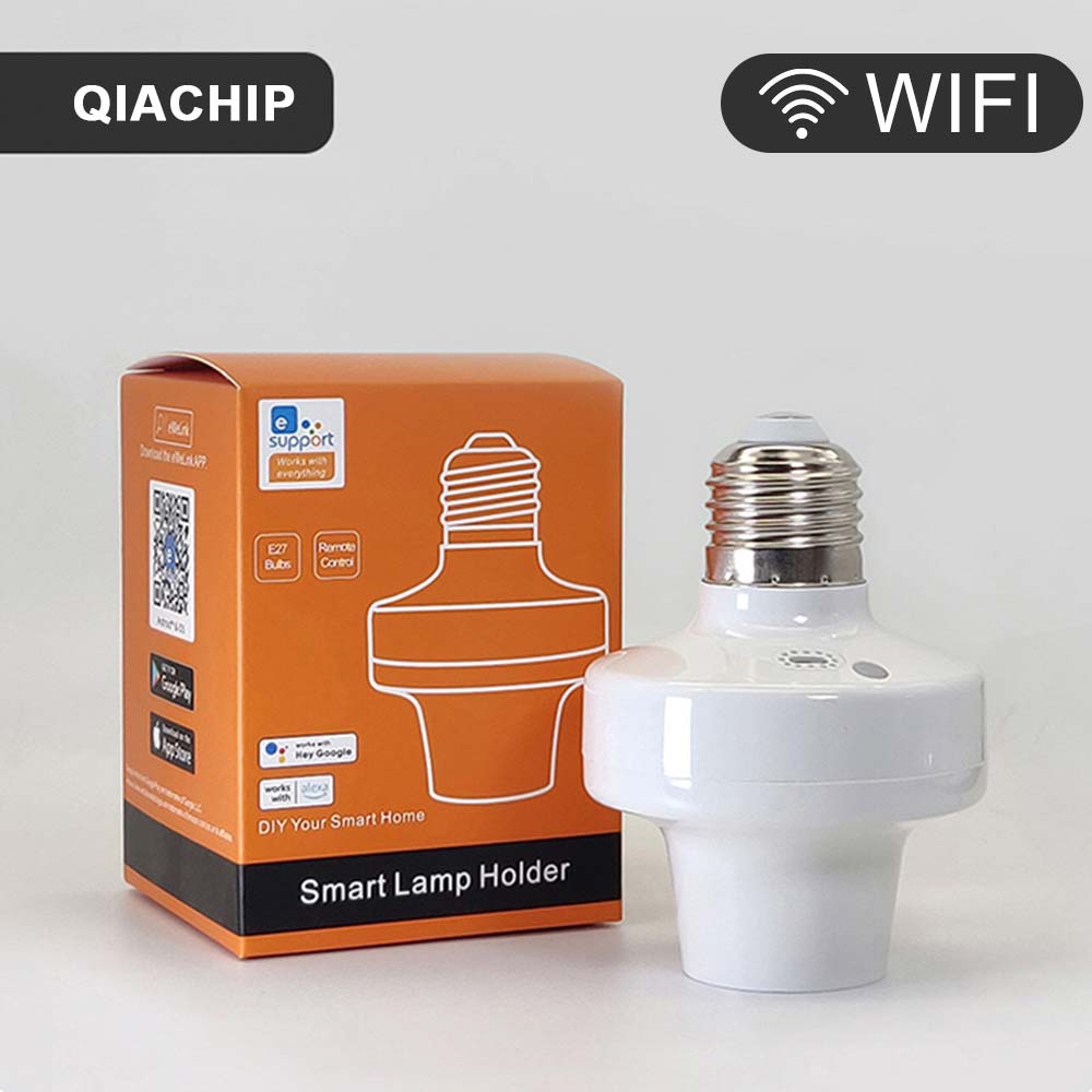 Voice Control Light Bulb - حامل مصباح E27 من EWelink مع