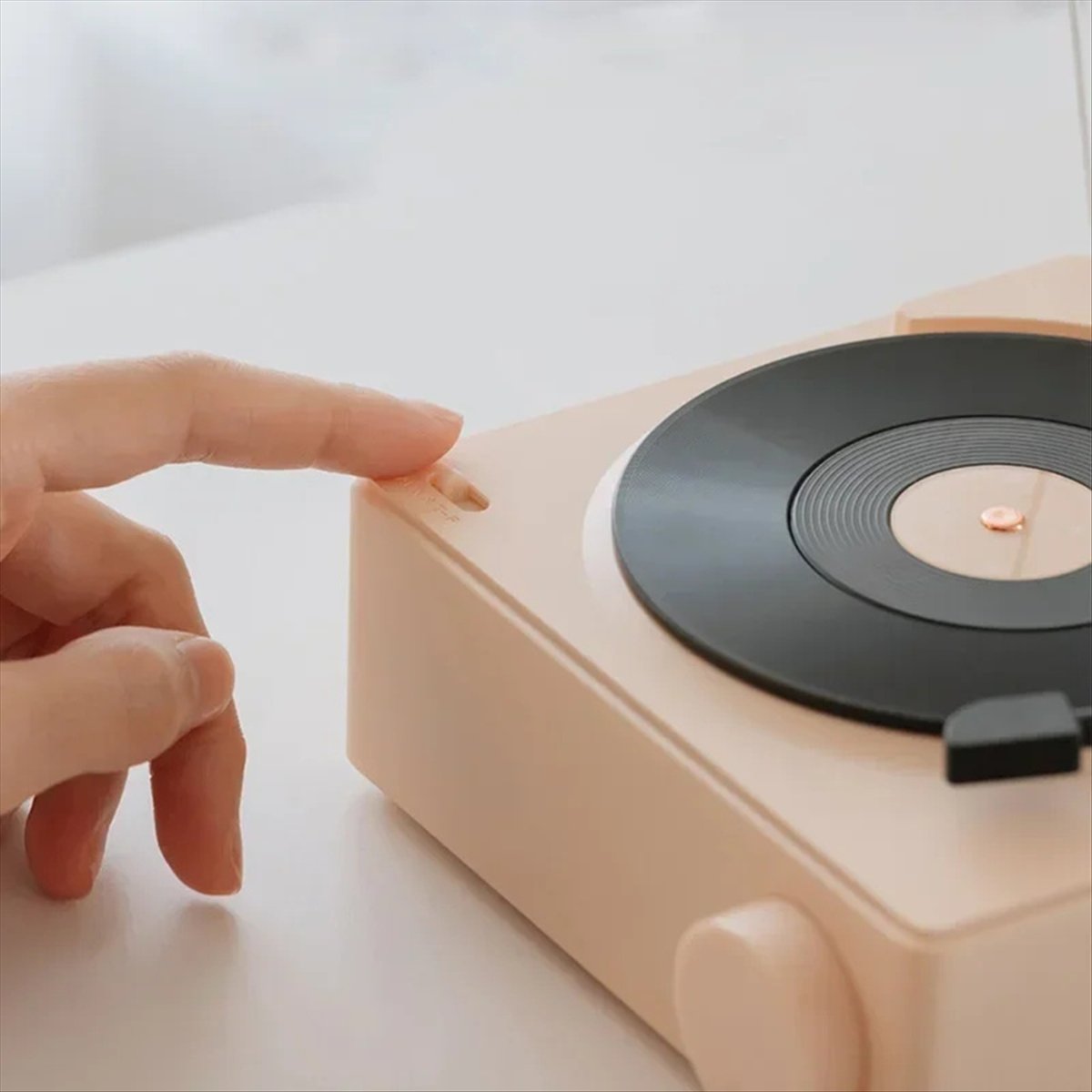Smart Home Yellow - T171C-مكبر صوت بلوتوث لاسلكي بتصميم ريترو