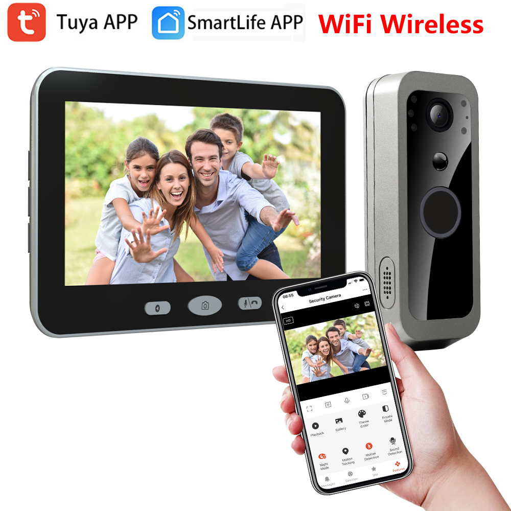 Smart Home Outdoor Camera - جرس باب ذكي من تويا سمارت