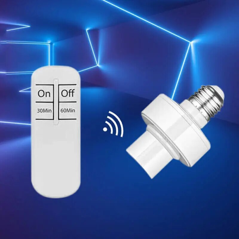 Voice Control Light Bulb - E27 LED مصباح RF 433MHz الذكية