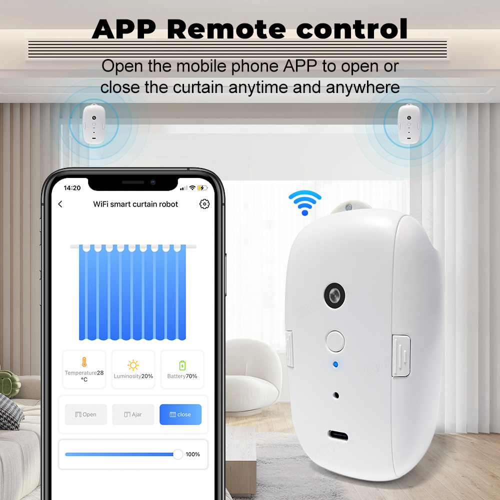 Tuya الذكية الستار موتور BT ال - مراجعة Curtain Motor وسعره