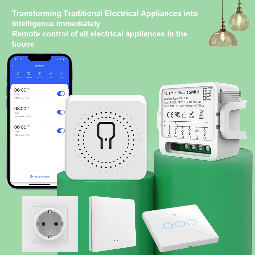 مفتاح ذكي واي فاي من تويا بـ 1 - مراجعة Smart Home For Living وسعره