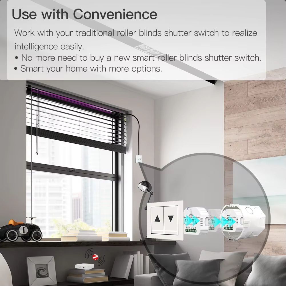 وحدة تحكم ذكية MOES ZigBee RF4 - مراجعة Smart Home Blinds وسعره