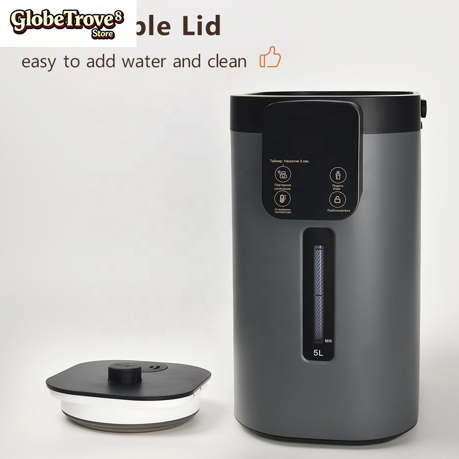 GlobeTrove PANCERKA 4L 5L غلاي - مراجعة Home Smart Kettle وسعره