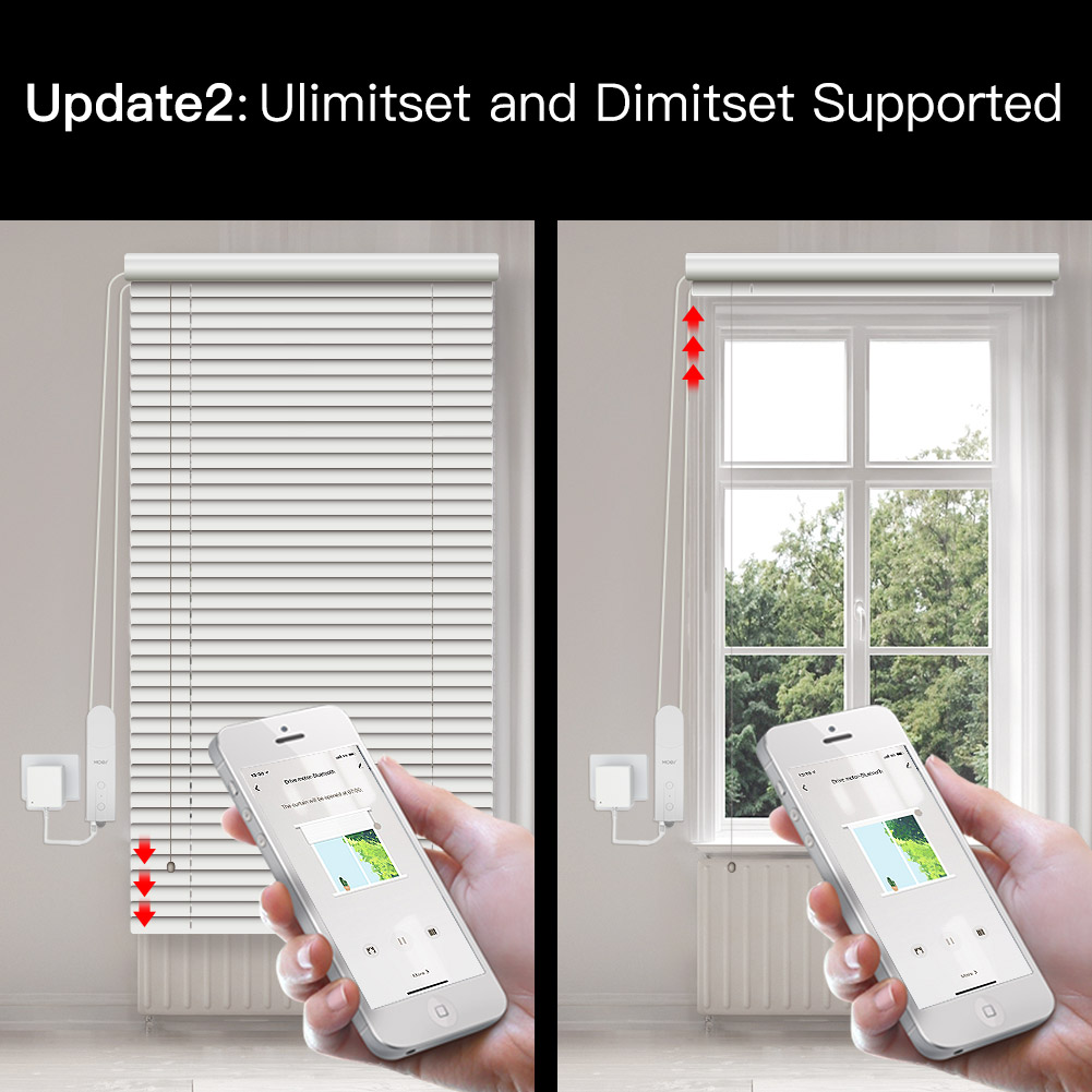 محرك ستائر ذكي MOES ZigBee للت - مراجعة Smart Home Blinds وسعره