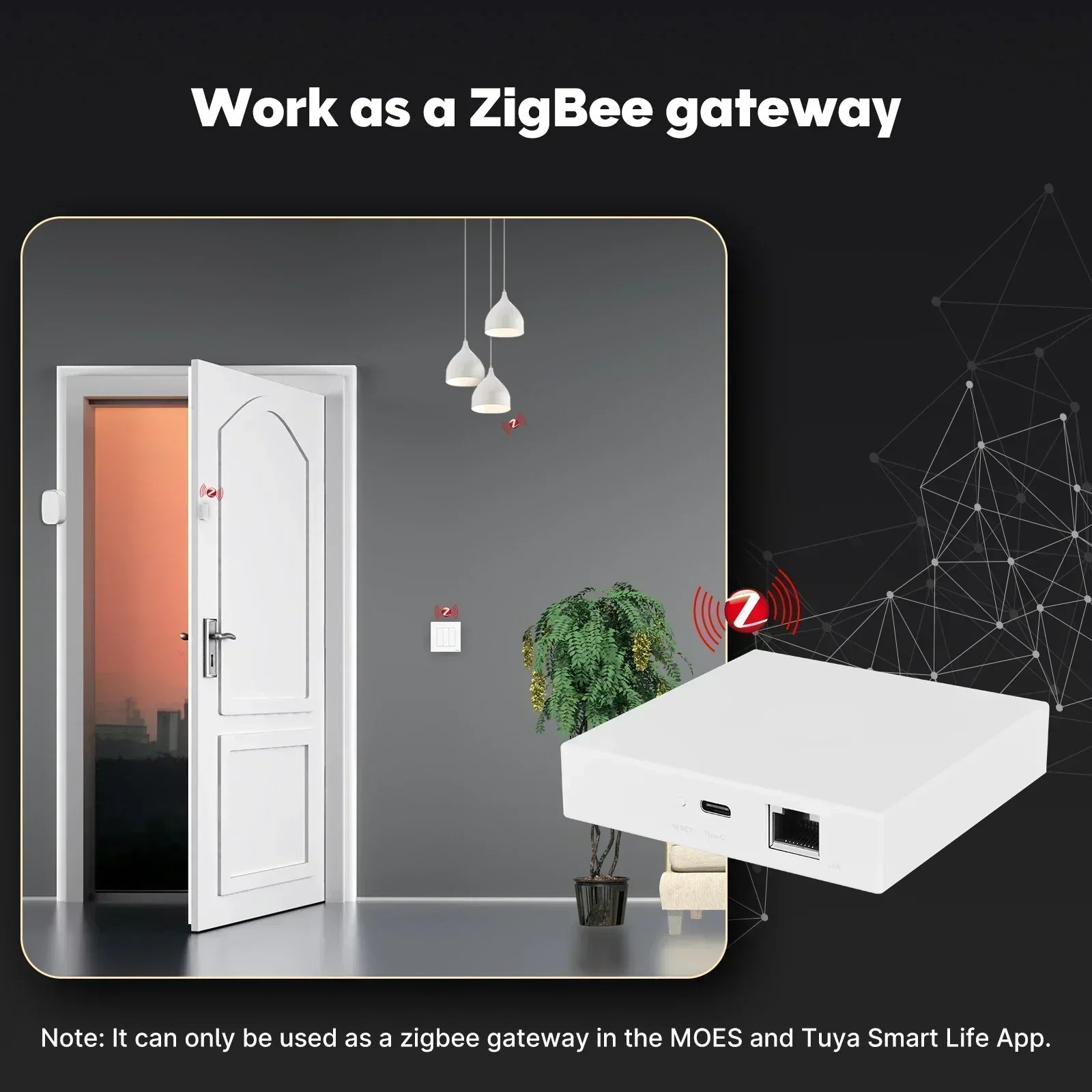 MOES Tuya Zigbee Matter Thread - مراجعة Smart Home Hub Matter وسعره