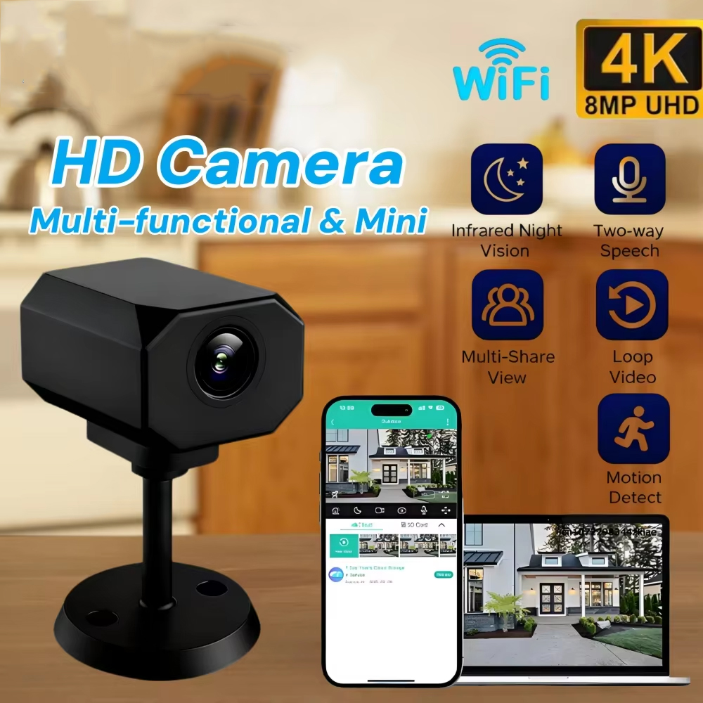 كاميرا أمان WiFi بدقة 4K للمنز - مراجعة Smart Home Design وسعره