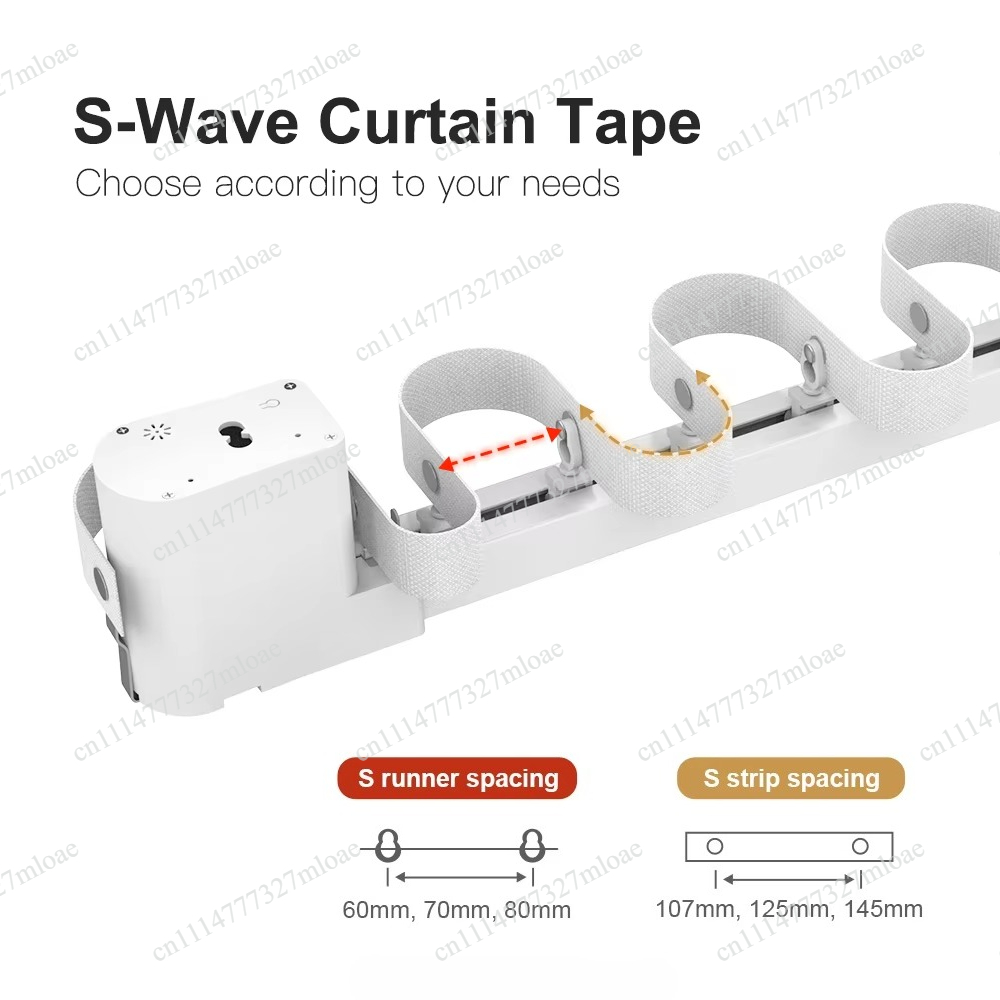 سكة ستائر آلية قابلة للطي مع ن - مراجعة Curtain Motor وسعره