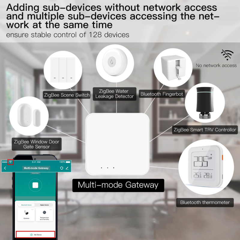 Tuya Smart Gateway Hub متعدد ا - مراجعة Smart Home Hub Matter وسعره