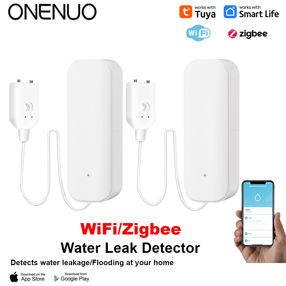 واي فاي/زيجبي استشعار المياه ت - مراجعة Smart Home Security System وسعره