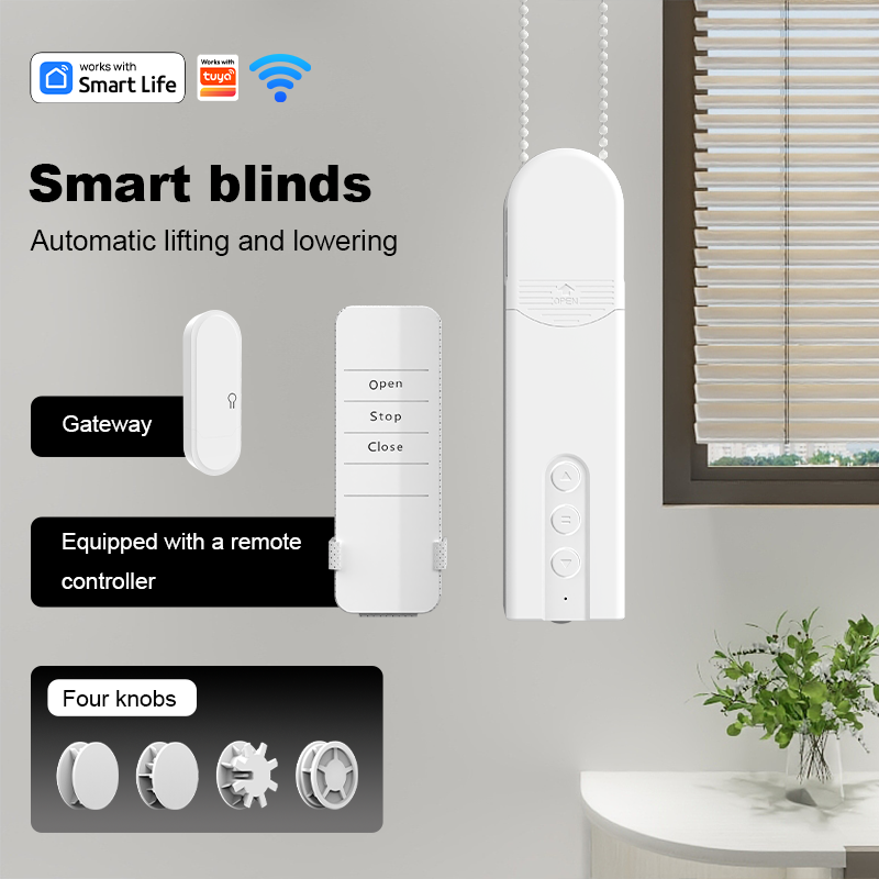 محرك أسطوانة أعمى كهربائي واي  - مراجعة Smart Home Blinds وسعره