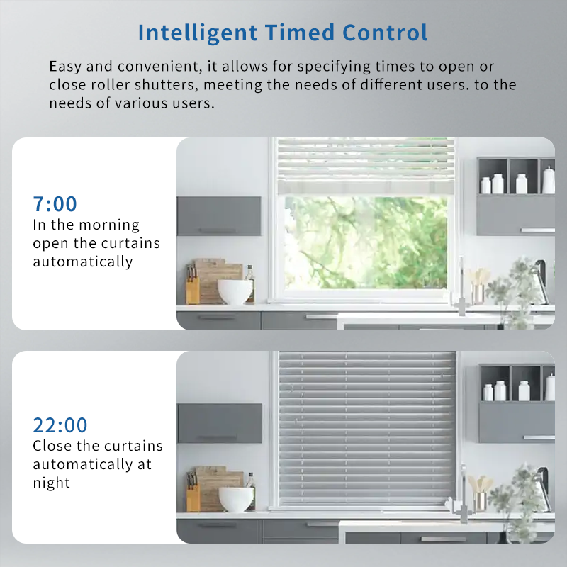 محرك أسطوانة أعمى كهربائي واي  - مراجعة Smart Home Blinds وسعره