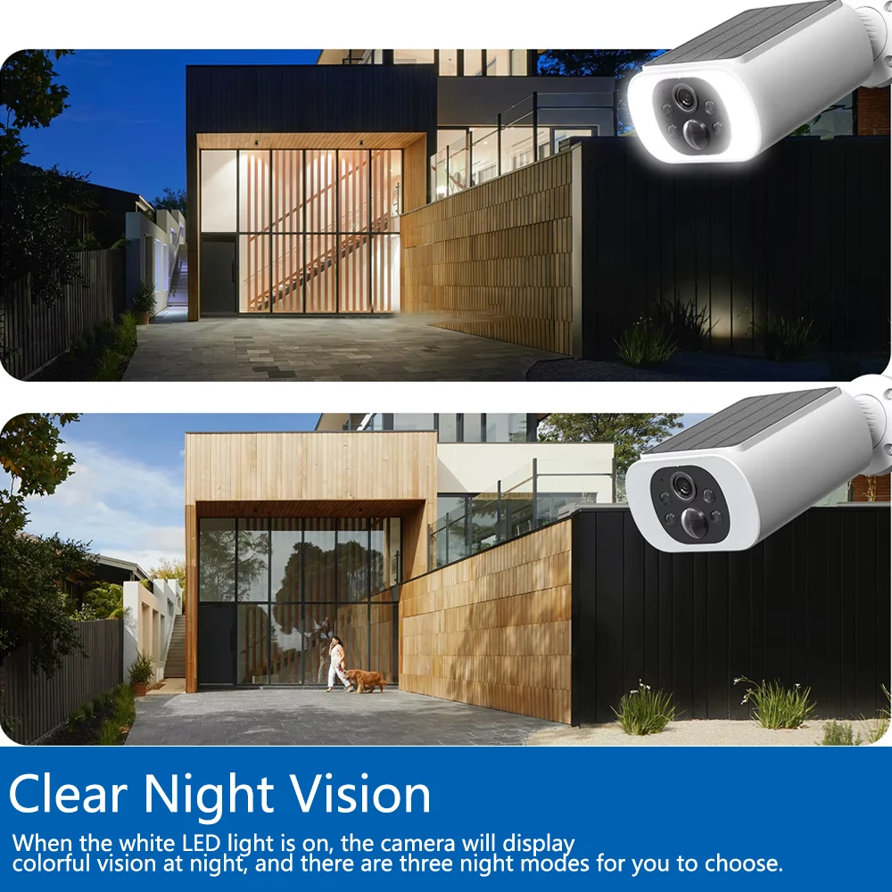 كاميرا خارجية لاسلكية تعمل بال - مراجعة Smart Home Outdoor Camera وسعره