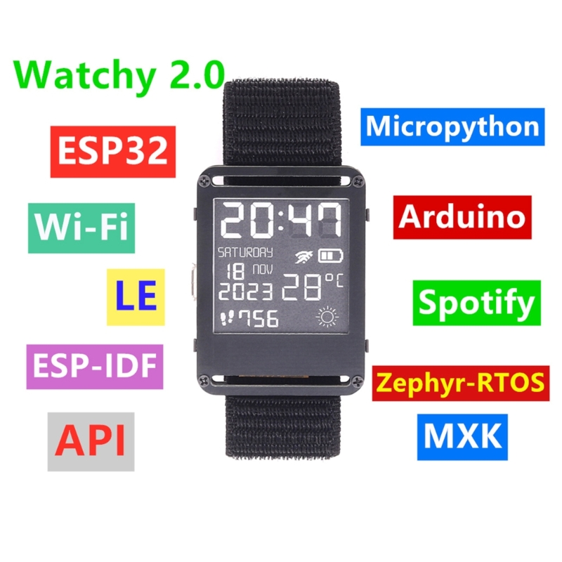 ساعة ذكية K0EA ESP32 مفتوحة ال - مراجعة Smart Home Using Esp32 وسعره