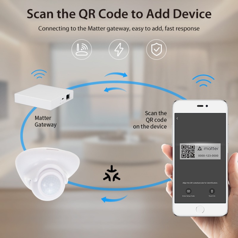 مستشعر حركة وجود الإنسان بتقني - مراجعة Smart Home Hub Matter وسعره