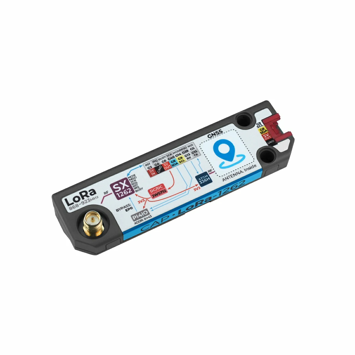 غطاء M5Stack LoRa-1262 لوحدة C - مراجعة Smart Home Automation وسعره