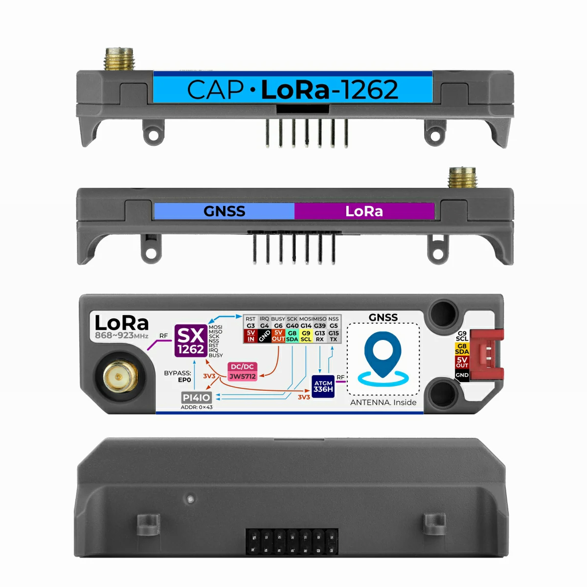 غطاء M5Stack LoRa-1262 لوحدة C - مراجعة Smart Home Automation وسعره