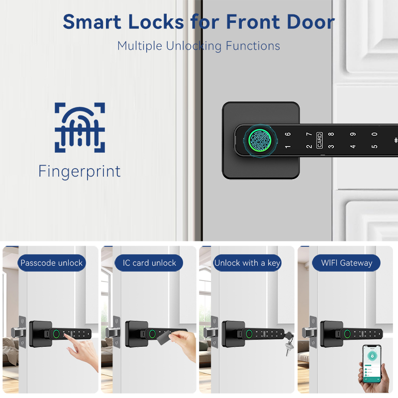 قفل باب ذكي رقمي XSDTS Tuya مع - مراجعة Smart Home Design وسعره