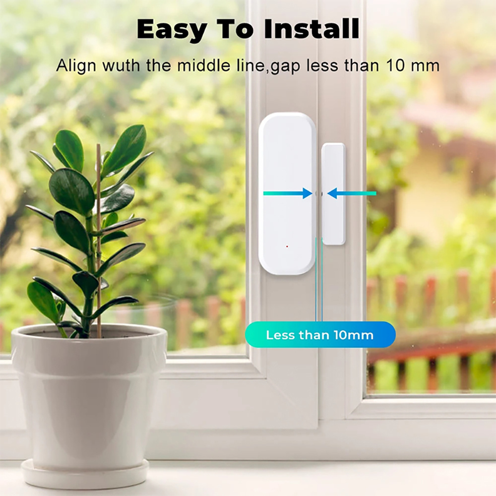جهاز استشعار ذكي للأبواب والنو - مراجعة Smart Home Security System وسعره