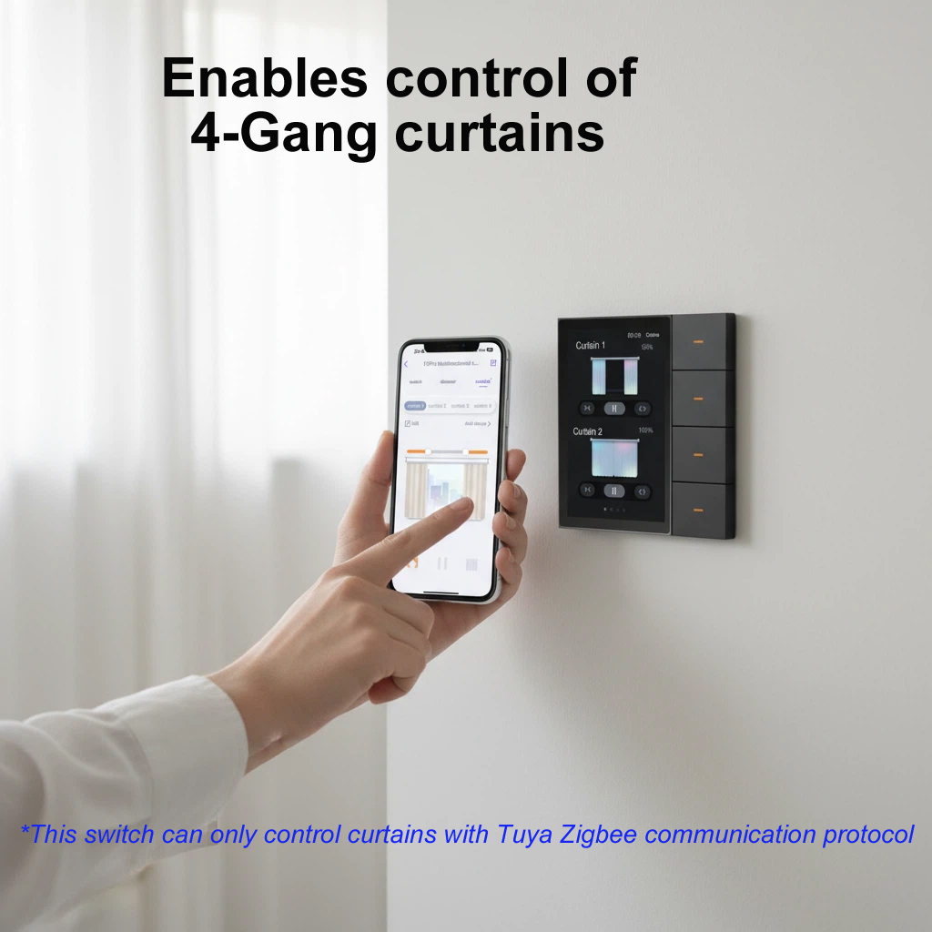 لوحة تحكم ذكية F3-pro من Tuya  - مراجعة Smart Home Device وسعره