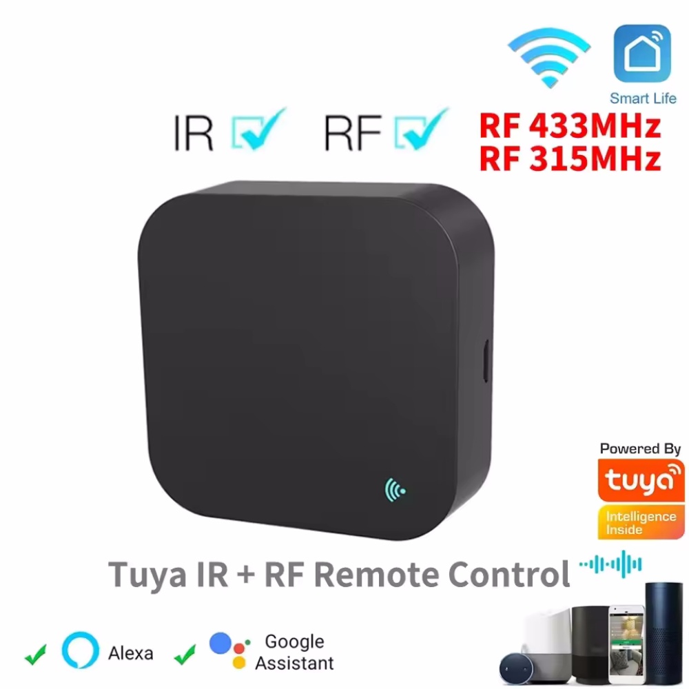 جهاز تحكم عن بعد Tuya WiFi RF  - مراجعة Universal Remote Smart Home وسعره