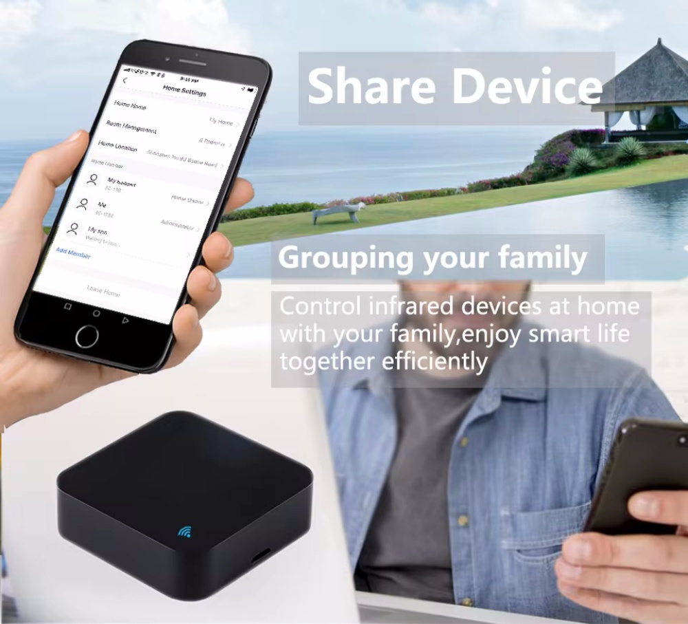 جهاز تحكم عن بعد Tuya WiFi RF  - مراجعة Universal Remote Smart Home وسعره