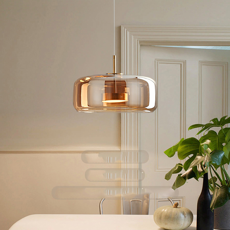 مصباح معلق زجاجي حديث بتقنية L - مراجعة Voice Control Light Bulb وسعره