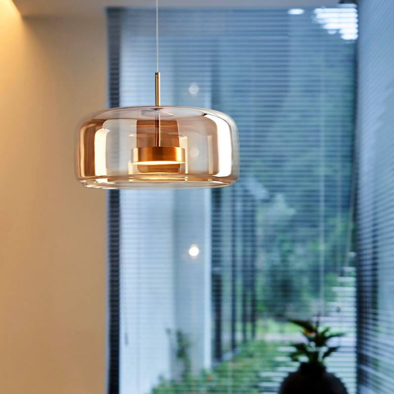 مصباح معلق زجاجي حديث بتقنية L - مراجعة Voice Control Light Bulb وسعره