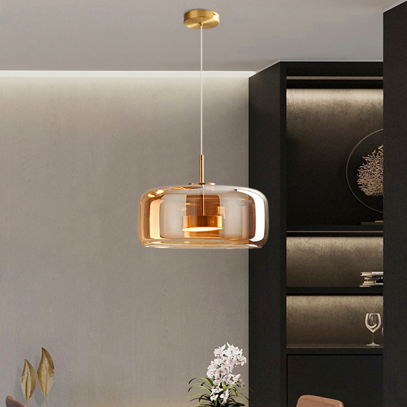 مصباح معلق زجاجي حديث بتقنية L - مراجعة Voice Control Light Bulb وسعره