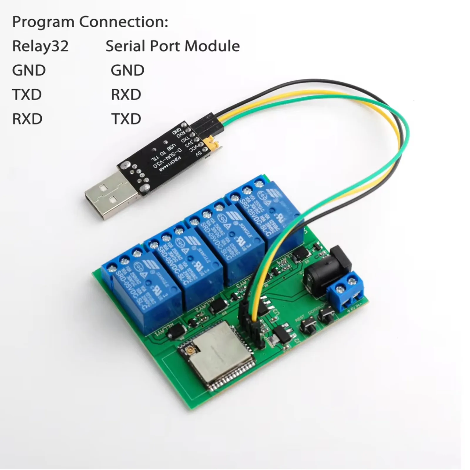 وحدة ريلاي لاسلكية ESP32 بـ 4  - مراجعة Smart Home Automation وسعره