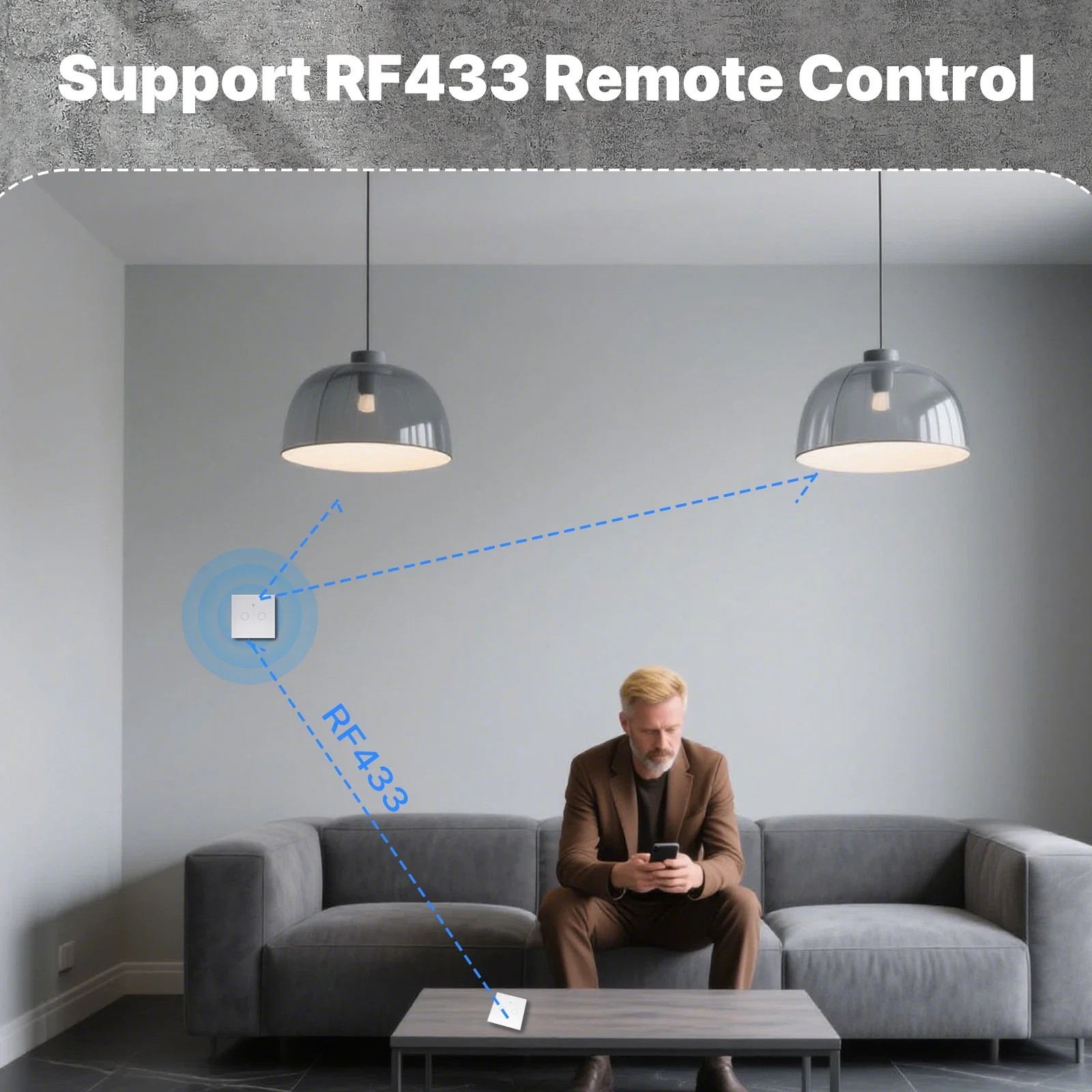 مفتاح ذكي يعمل باللمس MOES WiF - مراجعة Smart Home Design وسعره