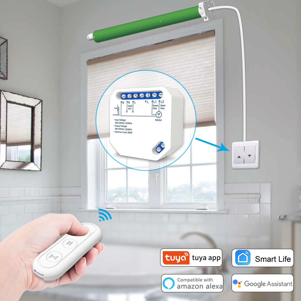Tuya الحياة الذكية الستار وحدة - مراجعة Smart Home Blinds وسعره