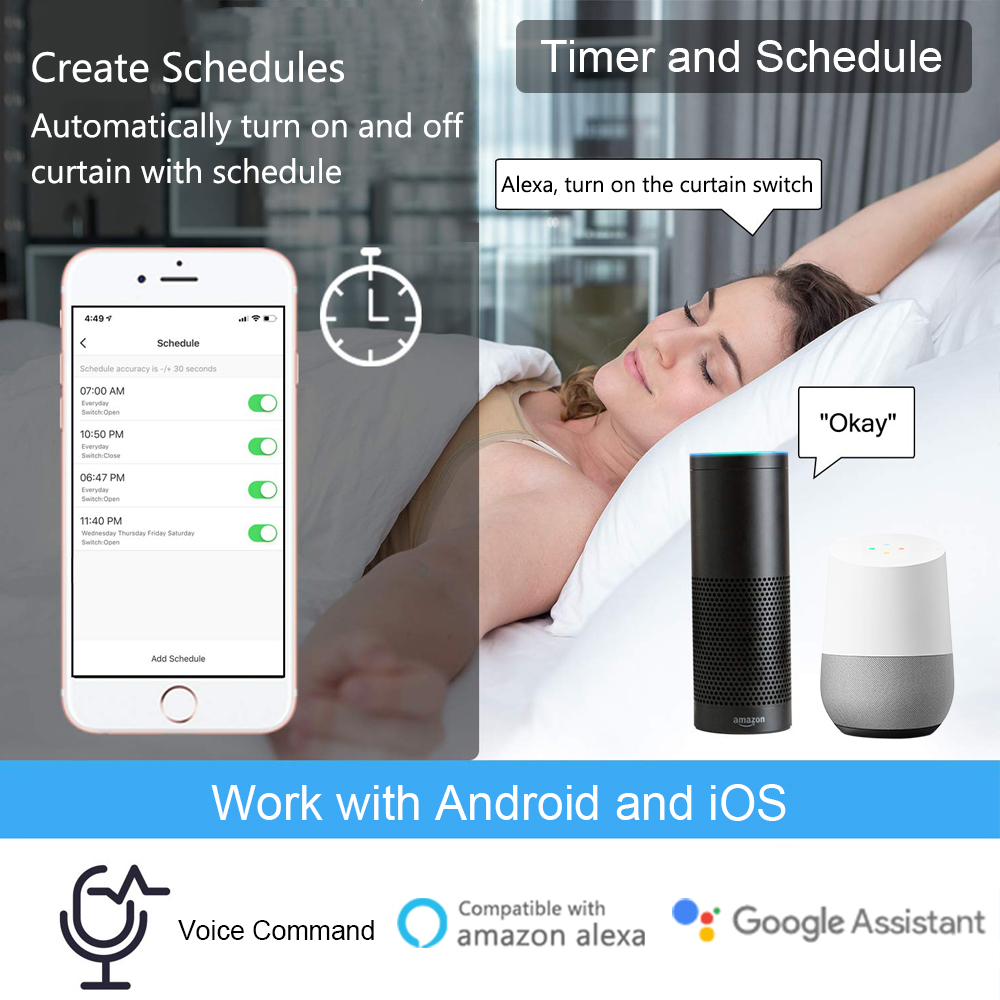 Tuya الحياة الذكية الستار وحدة - مراجعة Smart Home Blinds وسعره