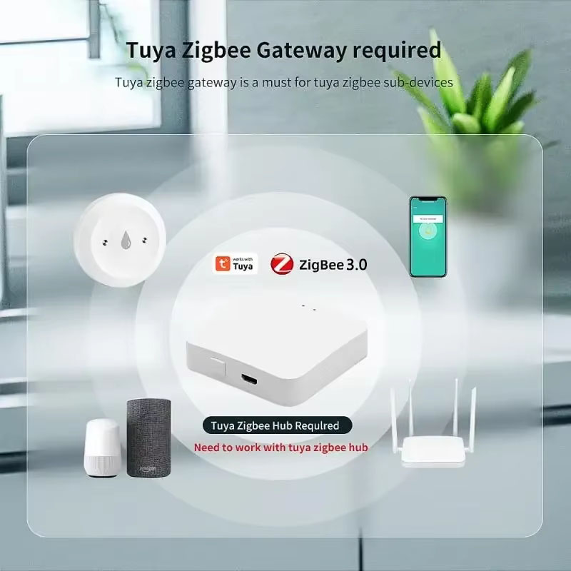 مستشعر تسرب المياه الذكي الجدي - مراجعة Smart Home Security System وسعره