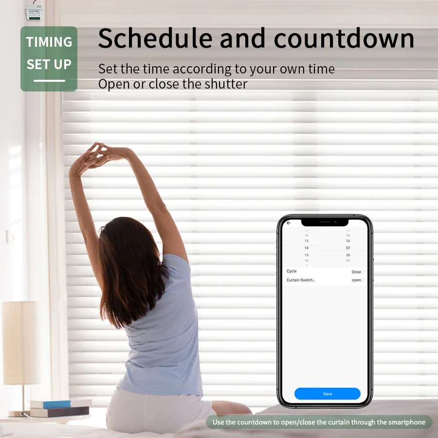 Tuya Wifi مفتاح ذكي مع RF 433M - مراجعة Smart Home Blinds وسعره