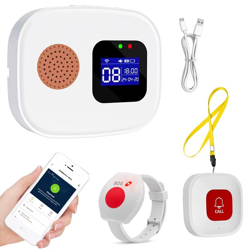 زر نداء الطوارئ لكبار السن، نظ - مراجعة Smart Home Security System وسعره