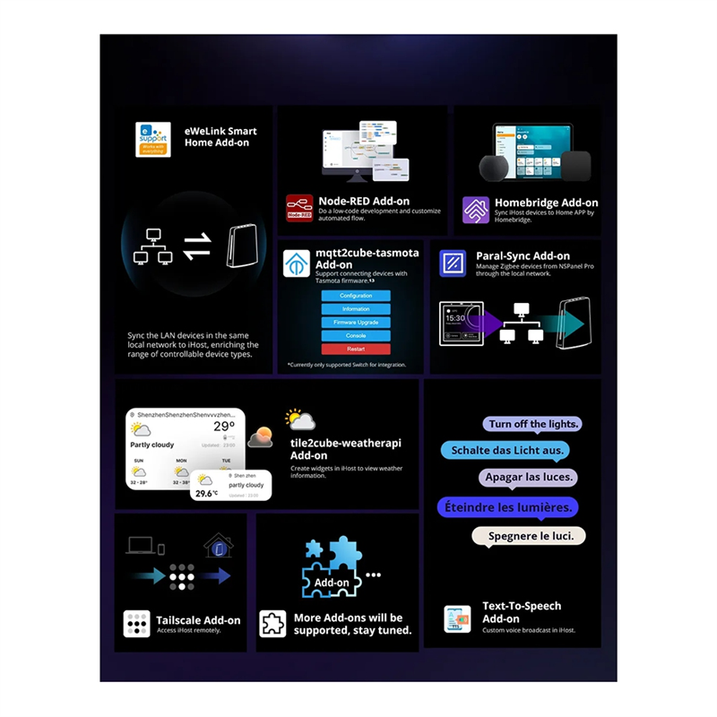 Ewelink Ihost Smart Home Hub:  - مراجعة Smart Home Hub Matter وسعره