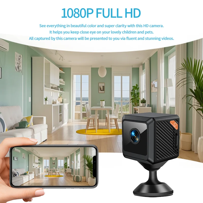 W02 1080P حماية أمنية صغيرة لل - مراجعة Smart Home Outdoor Camera وسعره