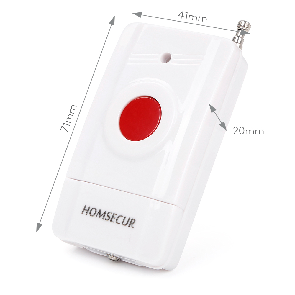 زر طوارئ لاسلكي A5 بتردد 433 م - مراجعة Smart Home Security System وسعره
