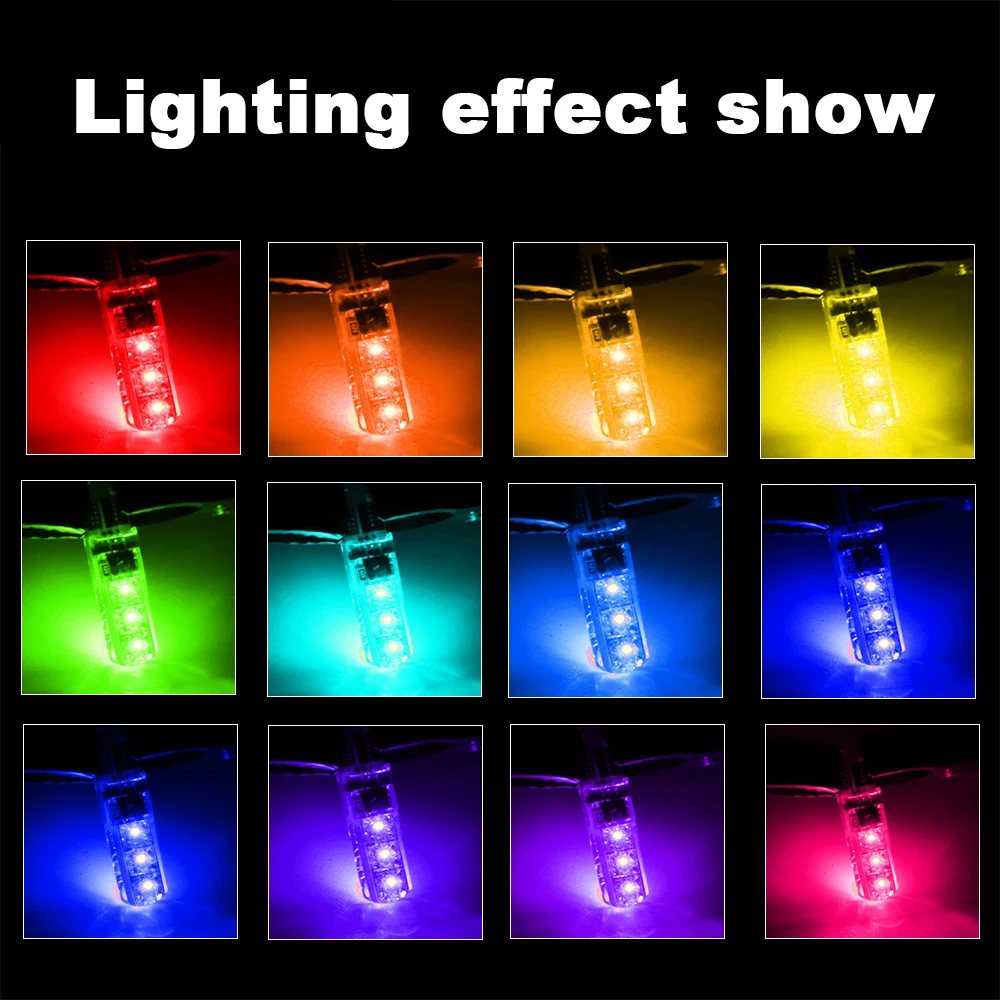 1 مجموعة وظيفة الذاكرة T10 W5w - مراجعة Voice Control Light Bulb وسعره