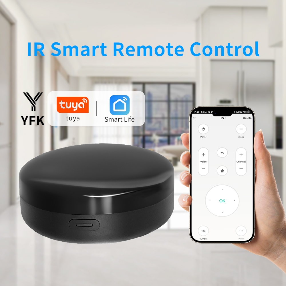 جهاز تحكم عن بعد ذكي YFK Tuya  - مراجعة Universal Remote Smart Home وسعره