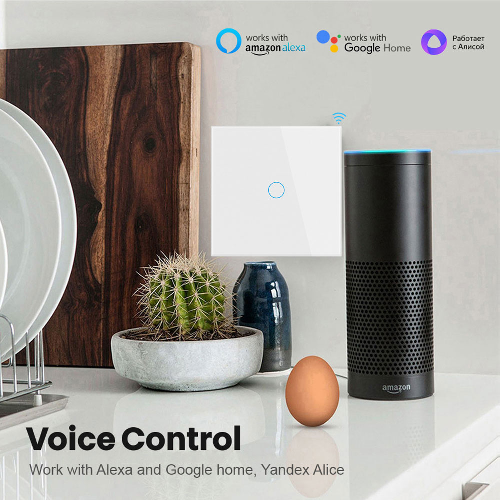 Tuya EU WiFi + RF433 مفتاح الت - مراجعة Smart Home Life وسعره