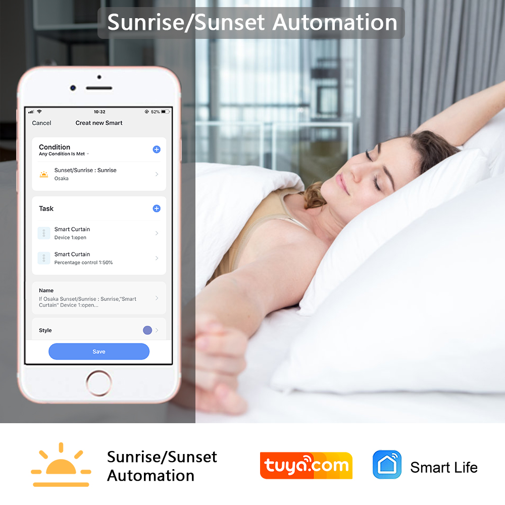 Tuya Smart Life ZigBee 3.0 ستا - مراجعة Smart Home Blinds وسعره