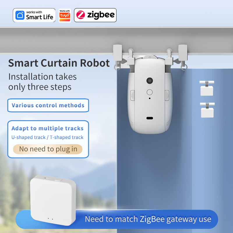 زيجبي الذكية الستار سائق روبوت - مراجعة Smart Home Device وسعره