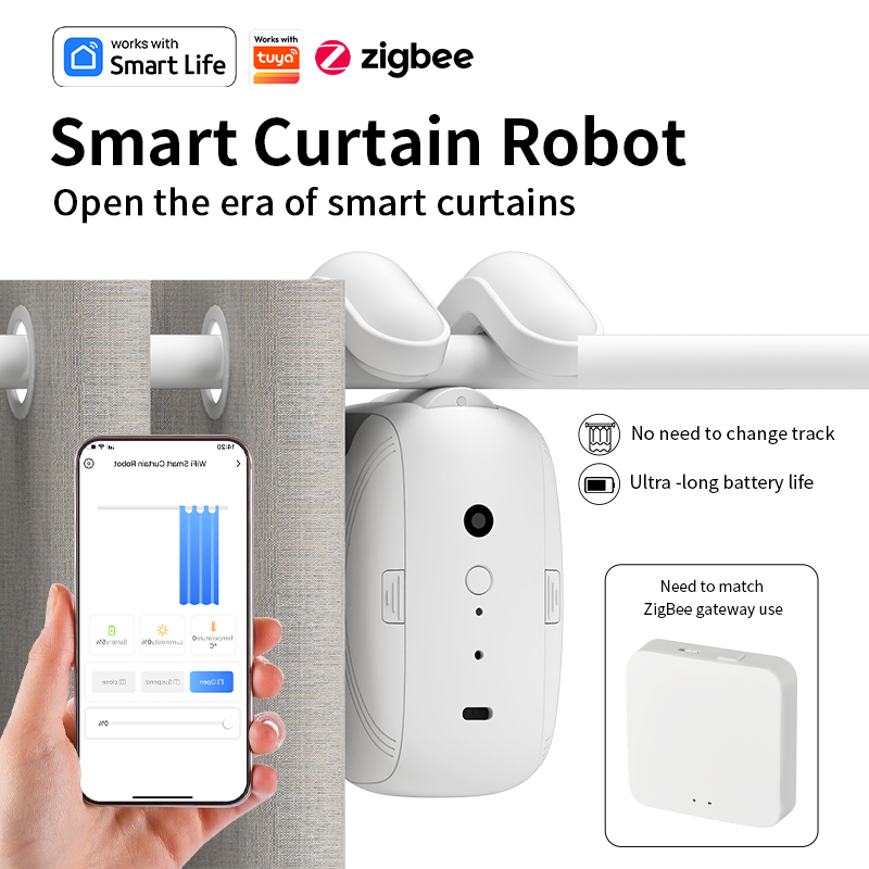 زيجبي الذكية الستار سائق روبوت - مراجعة Smart Home Device وسعره
